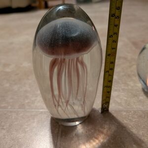 Glass Jellyfish Sculpture